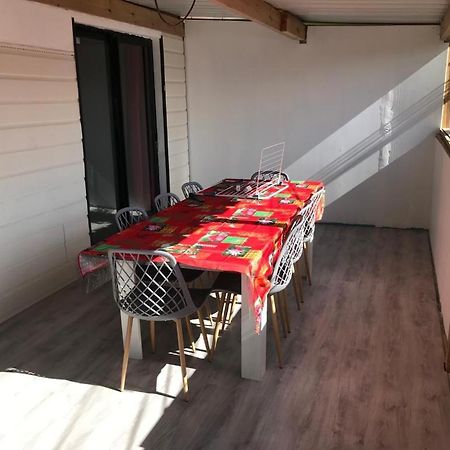 Le Flamboyant Avec Piscine Chauffee 30° Et Jacuzzi Apartment Сен-Андре Екстериор снимка
