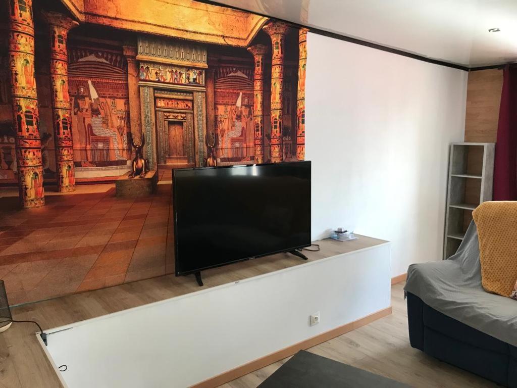 Le Flamboyant Avec Piscine Chauffee 30° Et Jacuzzi Apartment Сен-Андре Екстериор снимка